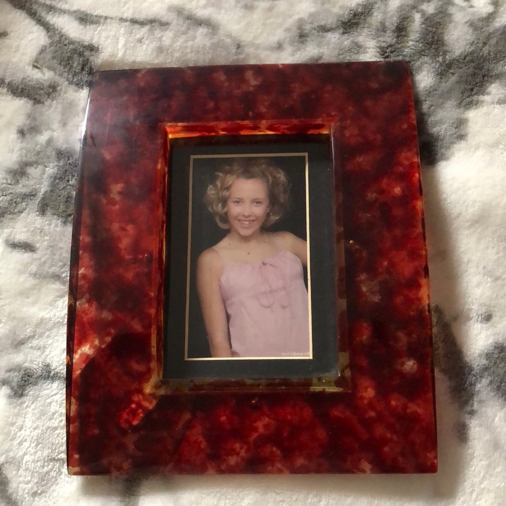 Philip Whitney tortoise photo frame